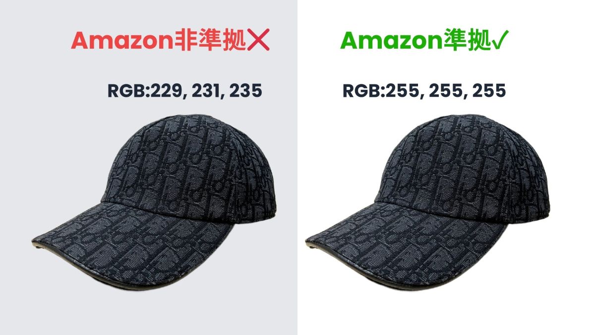 Amazonメイン画像の「純白背景(RGB 255,255,255)」要件を崩さず、SKU規模で運用するチェックリスト