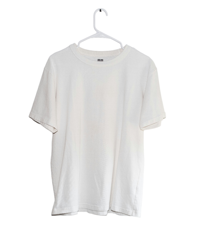 White t-shirt with transparent background removed by SimplyPNG